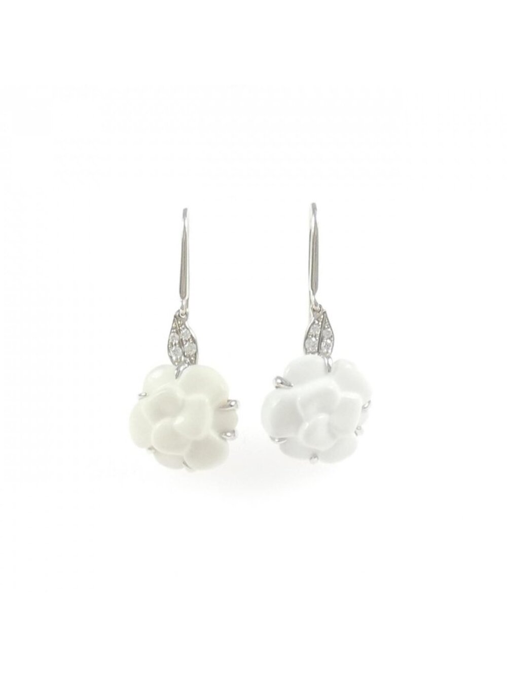 Chanel Camellia Earrings